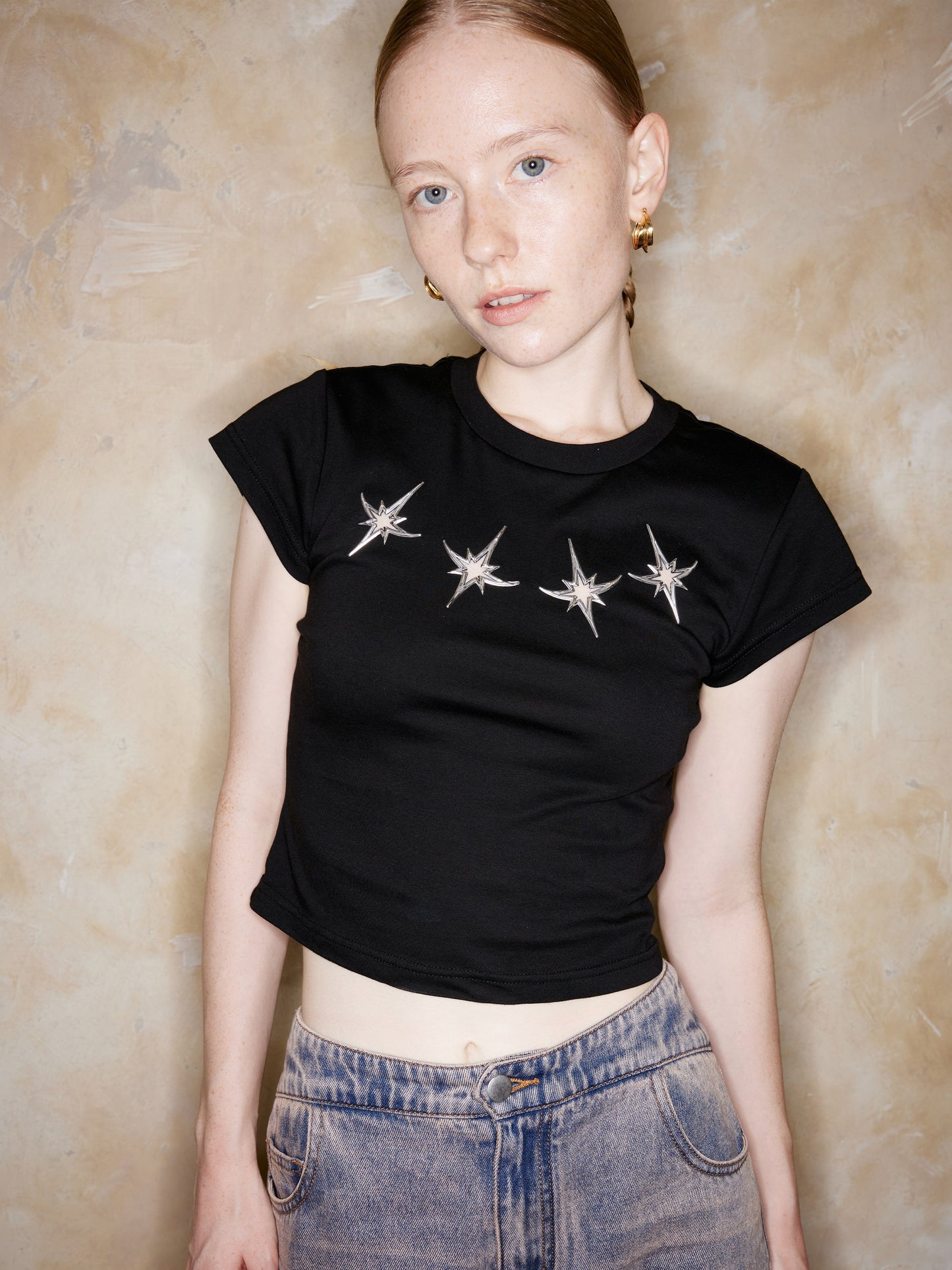 Silver Sparkle Tee
