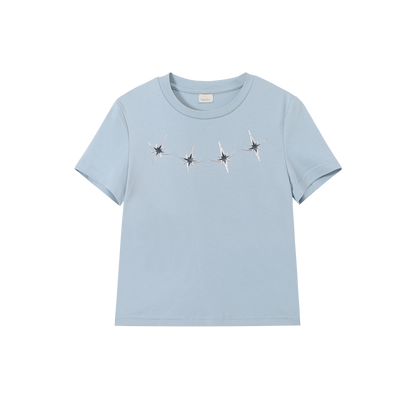 Silver Sparkle Tee