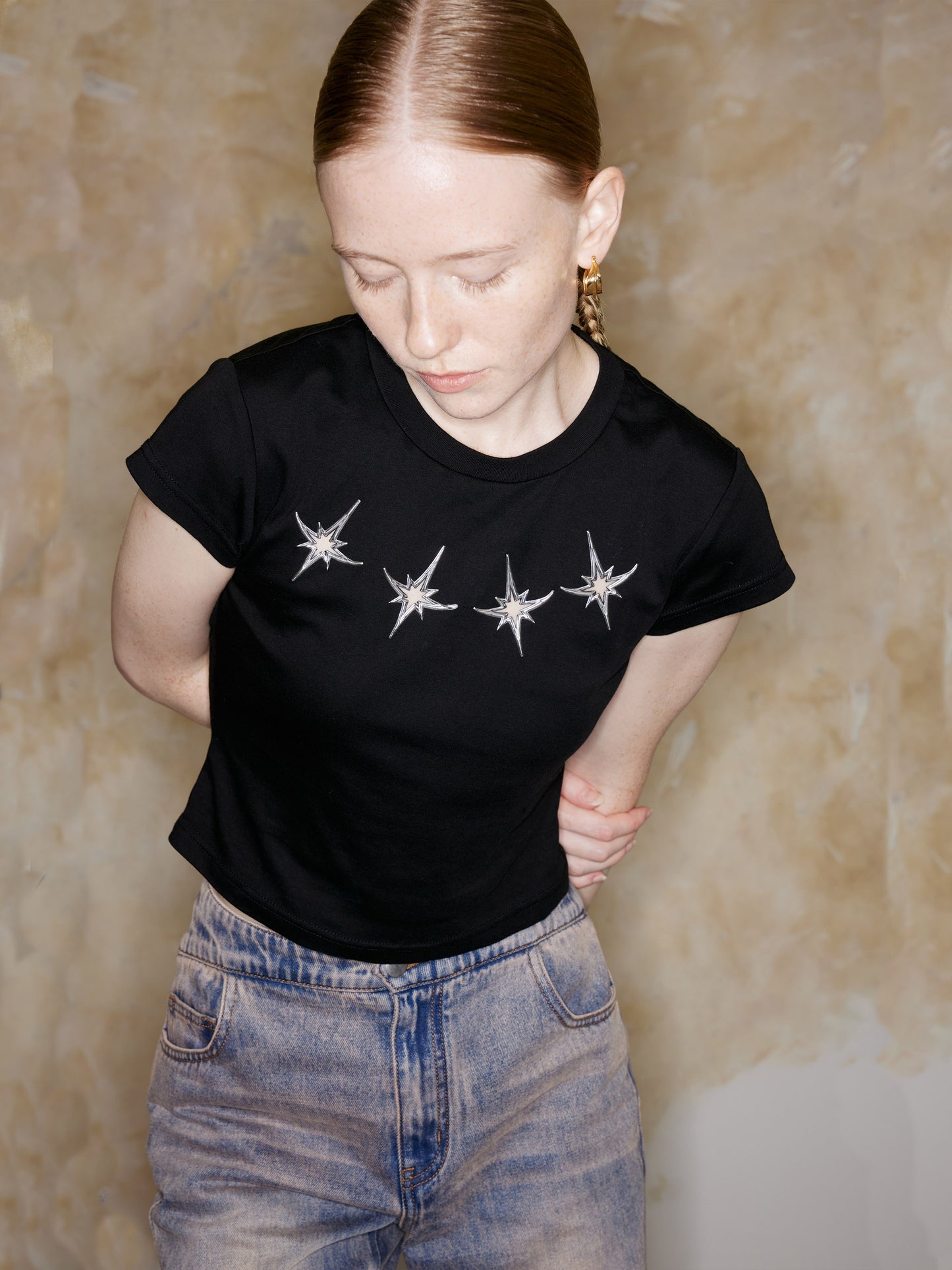 Silver Sparkle Tee