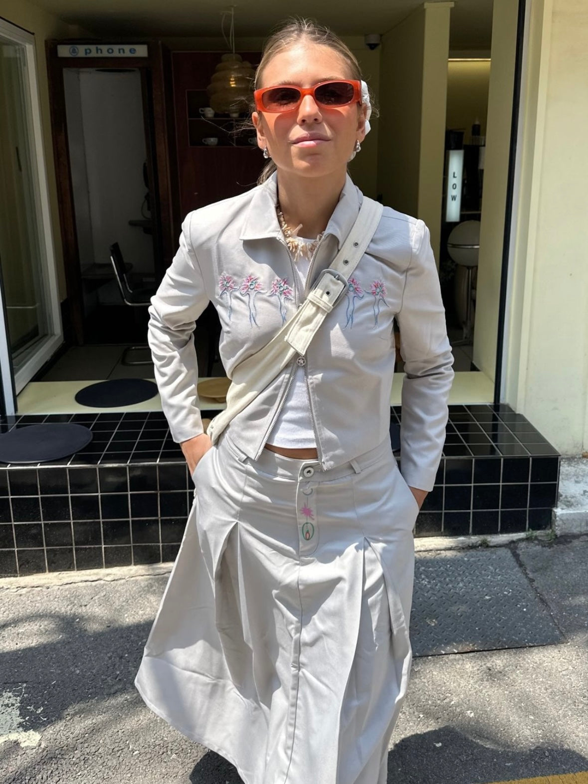 Grey Sparkle Suit Jacket
